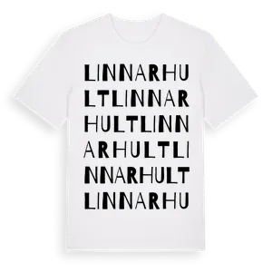 Linnarhult ordlek t-shirt – ekologisk bomull t-shirt från Pinshirt