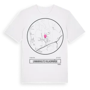 Linnarhults Villaområde t-shirt – ekologisk bomull t-shirt från Pinshirt