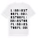 Linnarstorp ordlek t-shirt