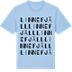 Blue Soul t-shirt med Linnefjäll ordlek t-shirt
