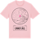 Pink Cotton t-shirt med Linnefjäll t-shirt
