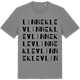 Mid Heather Gray t-shirt med Linneklev ordlek t-shirt