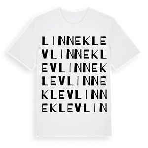 Linneklev ordlek t-shirt – ekologisk bomull t-shirt från Pinshirt