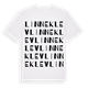 Linneklev ordlek t-shirt