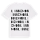 Linnemon ordlek t-shirt