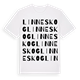 Linneskog ordlek t-shirt