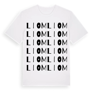 Liom ordlek t-shirt – ekologisk bomull t-shirt från Pinshirt