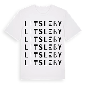 Litsleby ordlek t-shirt – ekologisk bomull t-shirt från Pinshirt