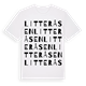Litteråsen ordlek t-shirt