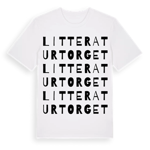 Litteraturtorget ordlek t-shirt – ekologisk bomull t-shirt från Pinshirt