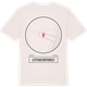 Vintage White t-shirt med Litteraturtorget t-shirt