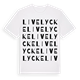 Livelycke ordlek t-shirt