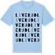 Blue Soul t-shirt med Liverud ordlek t-shirt