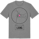 Mid Heather Gray t-shirt med Ljung t-shirt