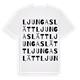 Ljungaslätt ordlek t-shirt