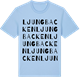 Blue Soul t-shirt med Ljungbacken ordlek t-shirt
