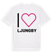 Jag älskar Ljungby t-shirt stort tryck