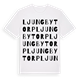 Ljungbytorp ordlek t-shirt