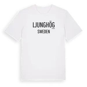 Ljunghög i Sverige t-shirt – ekologisk bomull t-shirt från Pinshirt