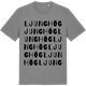 Mid Heather Gray t-shirt med Ljunghög ordlek t-shirt