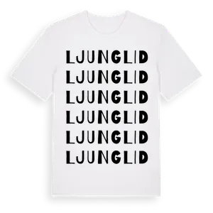 Ljunglid ordlek t-shirt – ekologisk bomull t-shirt från Pinshirt