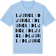 Blue Soul t-shirt med Ljunglid ordlek t-shirt