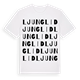 Ljunglid ordlek t-shirt