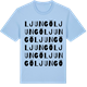 Blue Soul t-shirt med Ljungö ordlek t-shirt