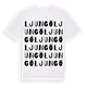 Ljungö ordlek t-shirt