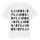 Ljungsarp ordlek t-shirt