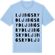 Blue Soul t-shirt med Ljungsryd ordlek t-shirt