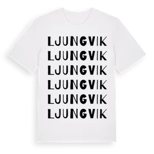Ljungvik ordlek t-shirt – ekologisk bomull t-shirt från Pinshirt