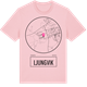 Pink Cotton t-shirt med Ljungvik t-shirt