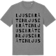 Mid Heather Gray t-shirt med Ljusebråten ordlek t-shirt
