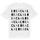 Lobacka ordlek t-shirt