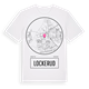 White t-shirt med Lockerud t-shirt