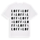 Loffa ordlek t-shirt