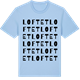 Blue Soul t-shirt med Loftet ordlek t-shirt