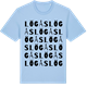 Blue Soul t-shirt med Lögås ordlek t-shirt