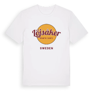 Löjsåker cirkel t-shirt – ekologisk bomull t-shirt från Pinshirt