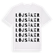 Löjsåker ordlek t-shirt