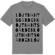 Mid Heather Gray t-shirt med Löjtnantsgården ordlek t-shirt