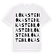 Lökasten ordlek t-shirt