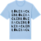 Blue Soul t-shirt med Lökebacken ordlek t-shirt