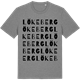 Mid Heather Gray t-shirt med Lökeberg ordlek t-shirt