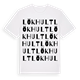 Lökhult ordlek t-shirt