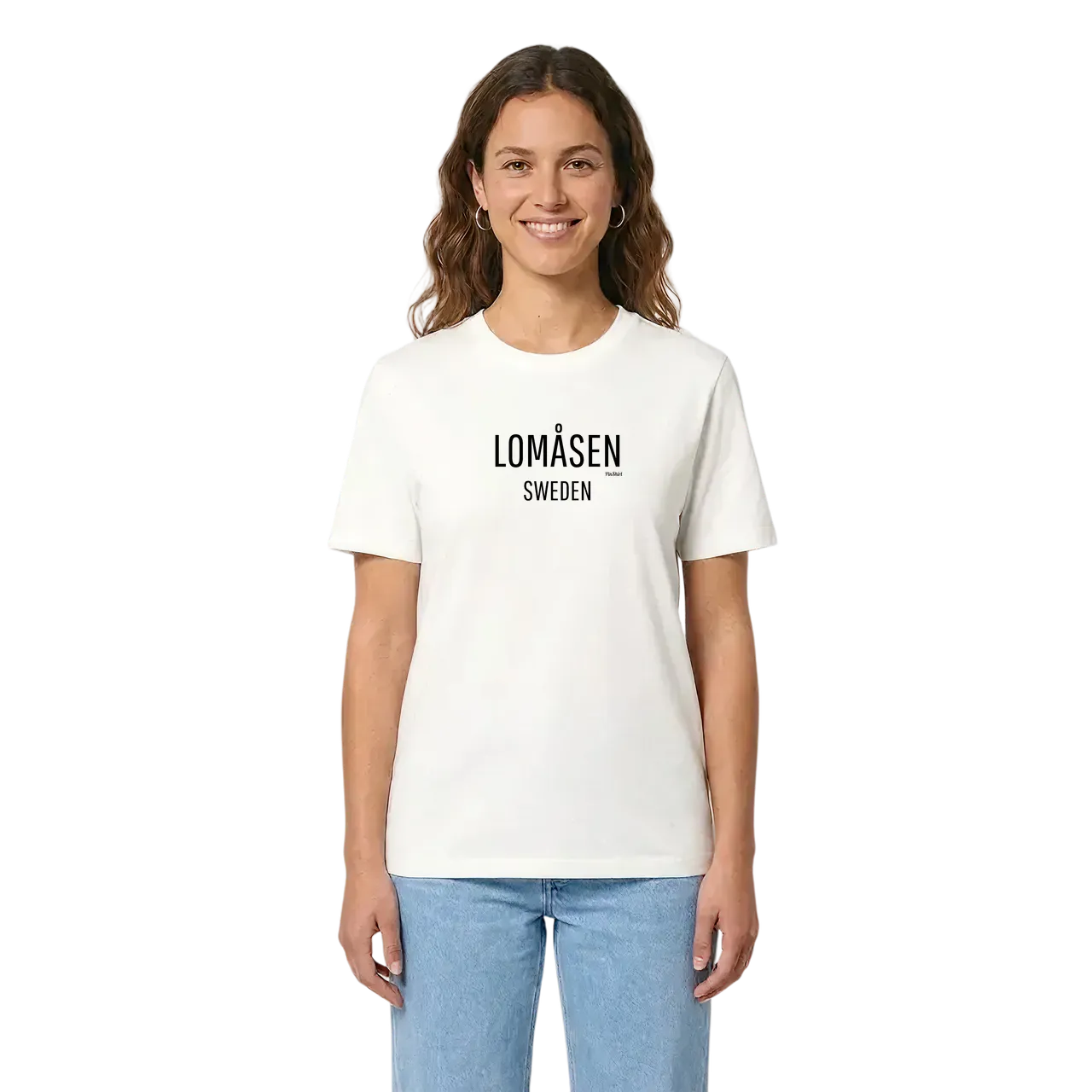 Lomåsen i Sverige t-shirt i miljö