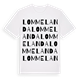 Lommelanda ordlek t-shirt