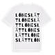Löneslätt ordlek t-shirt