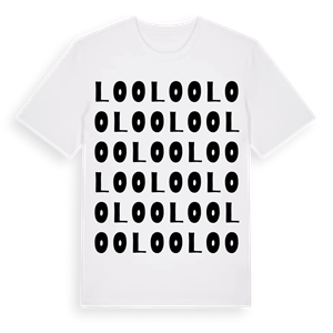 Loo ordlek t-shirt – ekologisk bomull t-shirt från Pinshirt